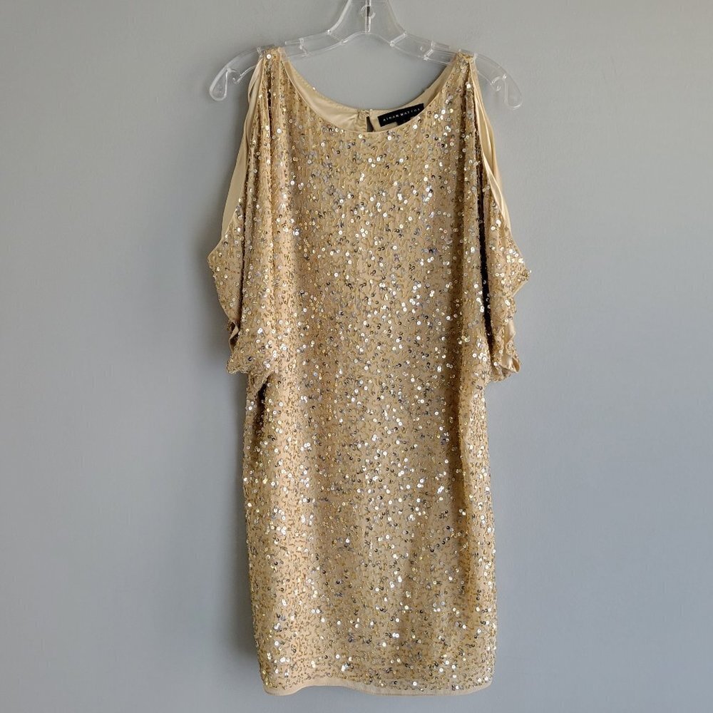 Aidan Mattox Sequin Dress